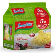 Indomie 5'li Paket Sebzeli Noodle