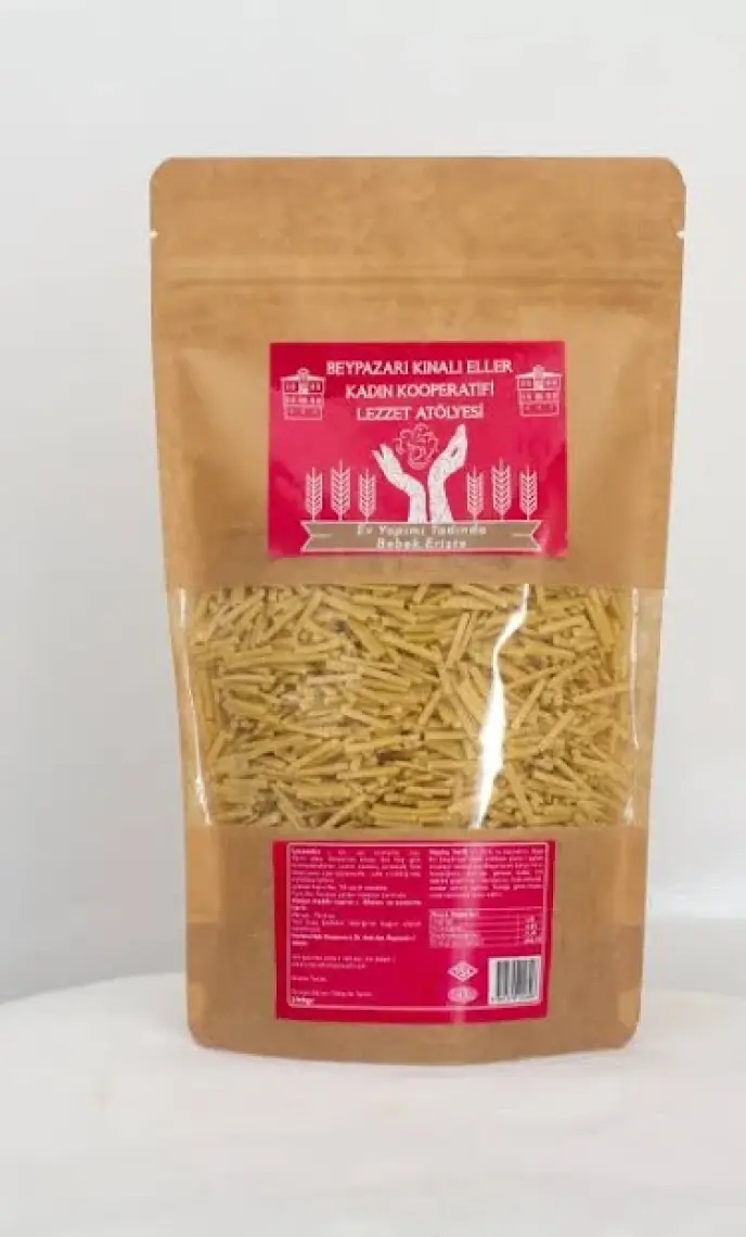 Kınalı Eller Kadın Kooperatifi Beypazarı Bebek Erişte Makarnası 500GR.