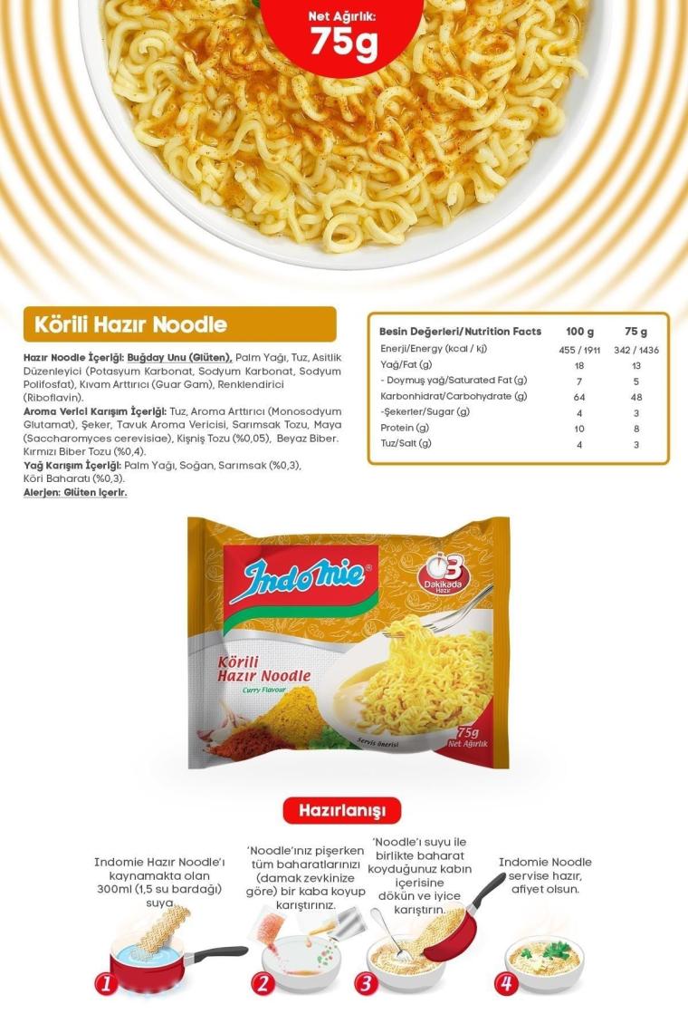 40'lı Mix Pack Hazır Noodle Paket