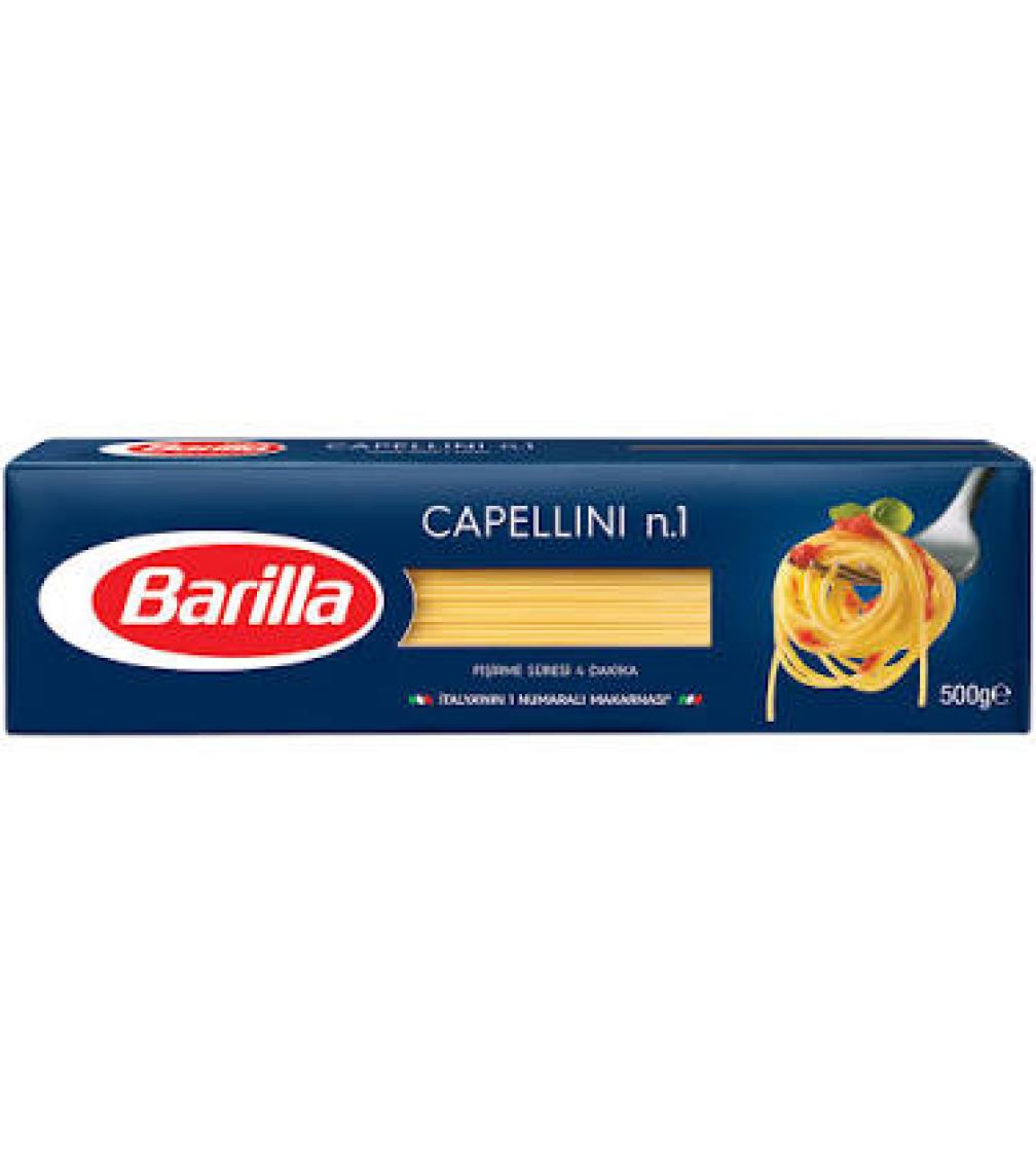 Barilla İnce Spagetti/ Capellini Sade Makarna 500 gr