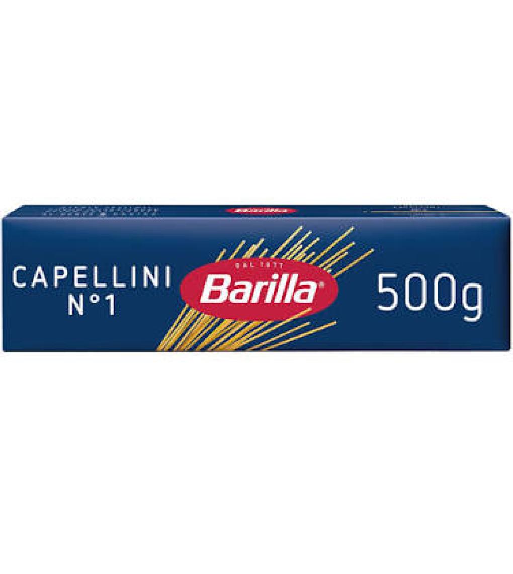 Barilla İnce Spagetti/ Capellini Sade Makarna 500 gr