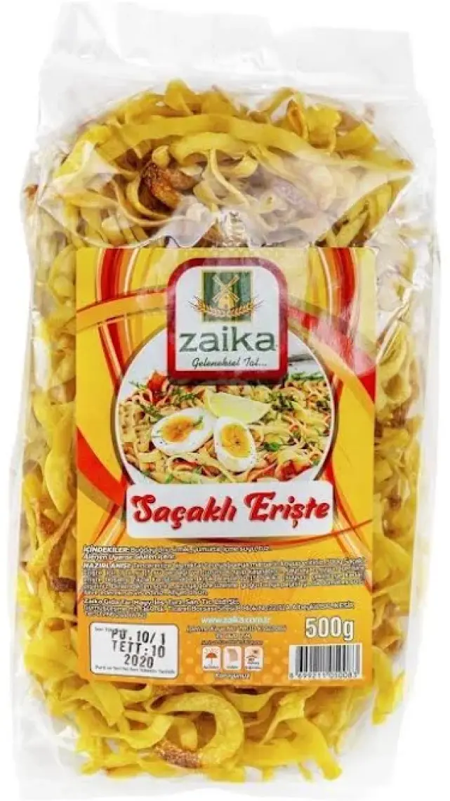 Zaika Saçaklı Erişte 500 gr