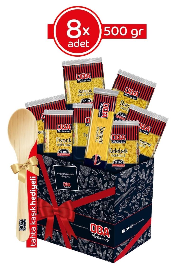 Karışık Makarna Paketi 500gr X 8 Adet