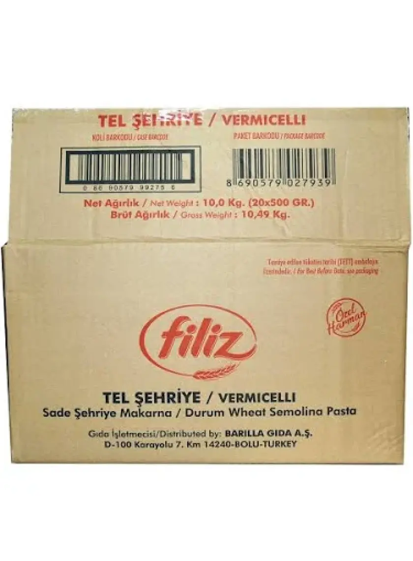 Filiz Makarna Tel Şehriye 500 Gr
