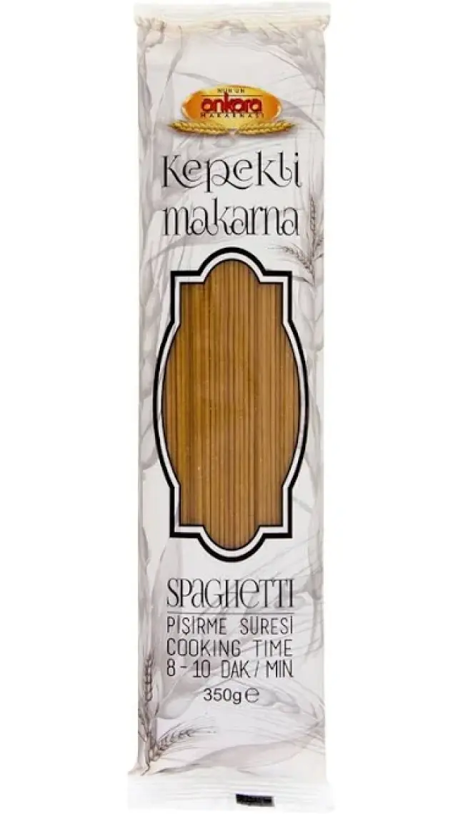 Nuhun Ankara Ankara Makarna Kepekli Spagetti 350 gr