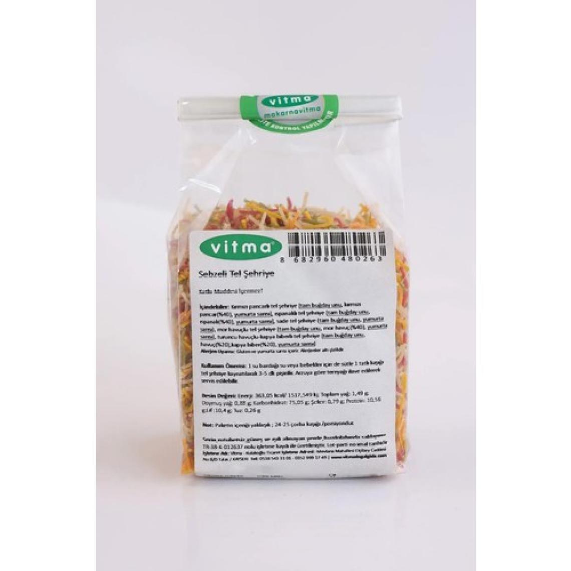 Vitma Sebzeli Tel Şehriye 200gr