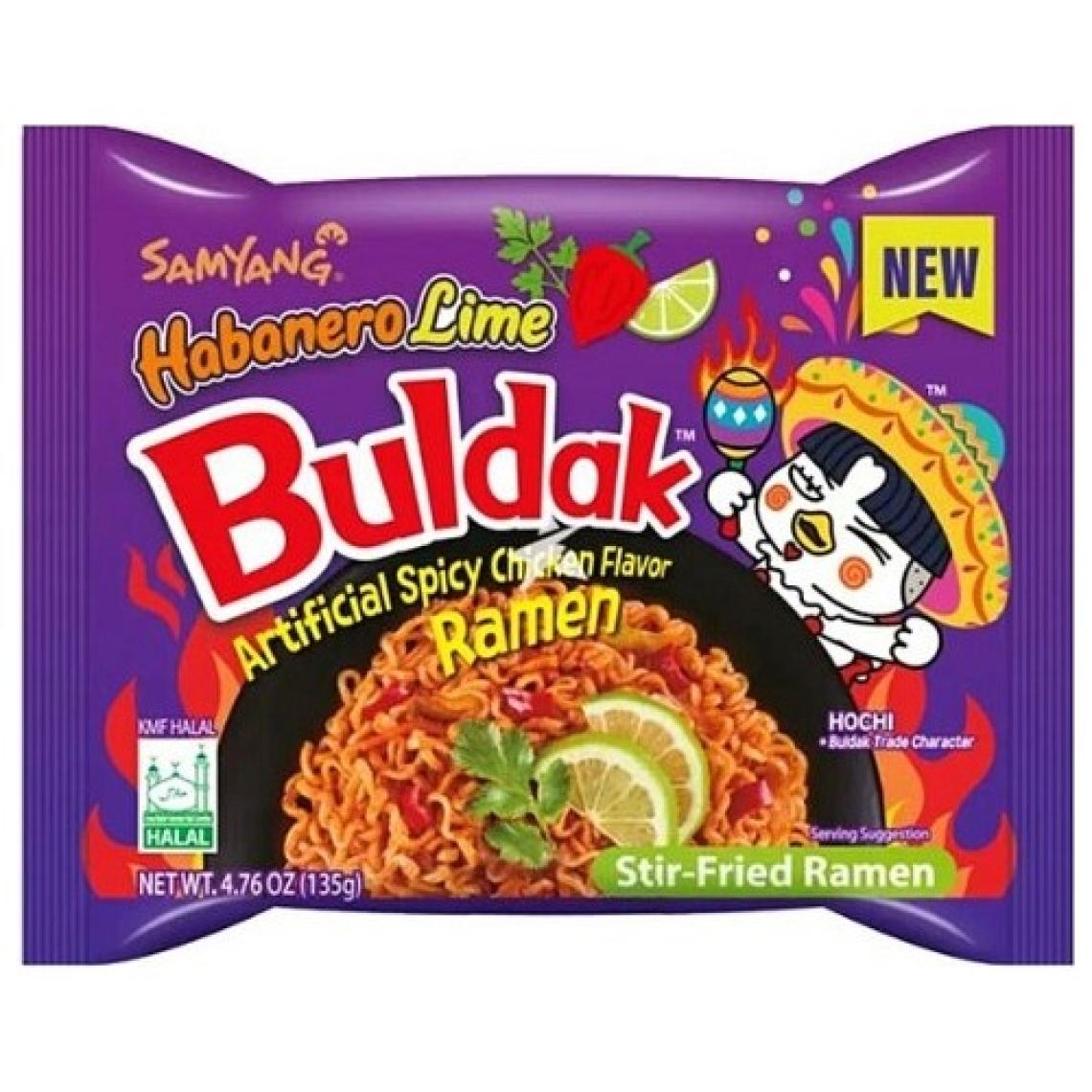 Samyang Buldak Habanero Lime Hot Chicken Flavor 135 G