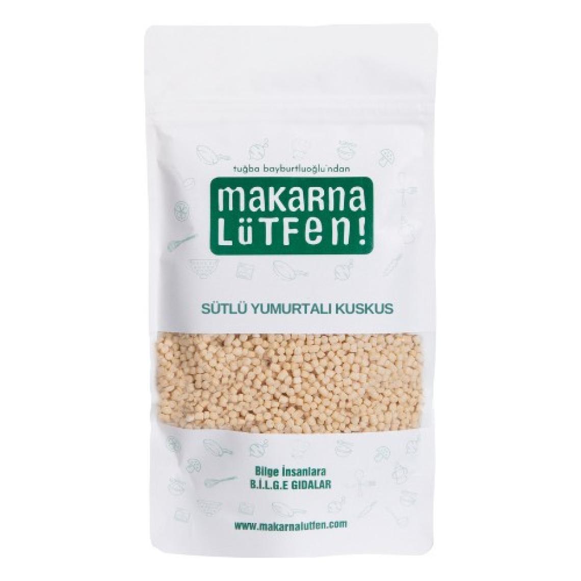 Makarna Lütfen Sütlü ve Yumurtalı Kuskus