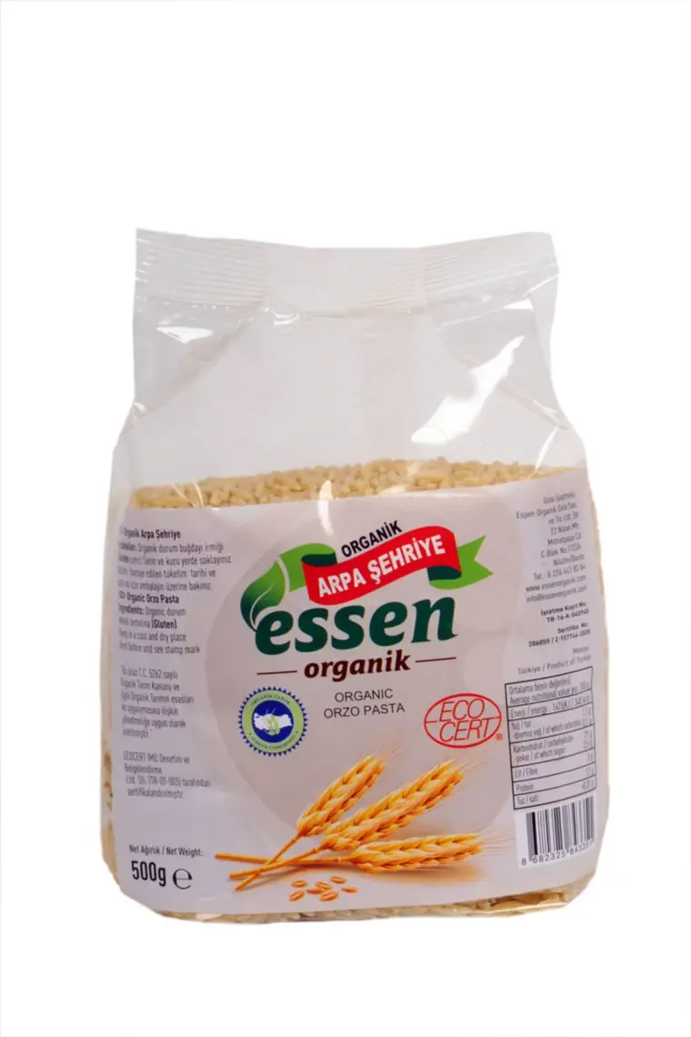 Essen Organik Arpa Şehriye 500 gr