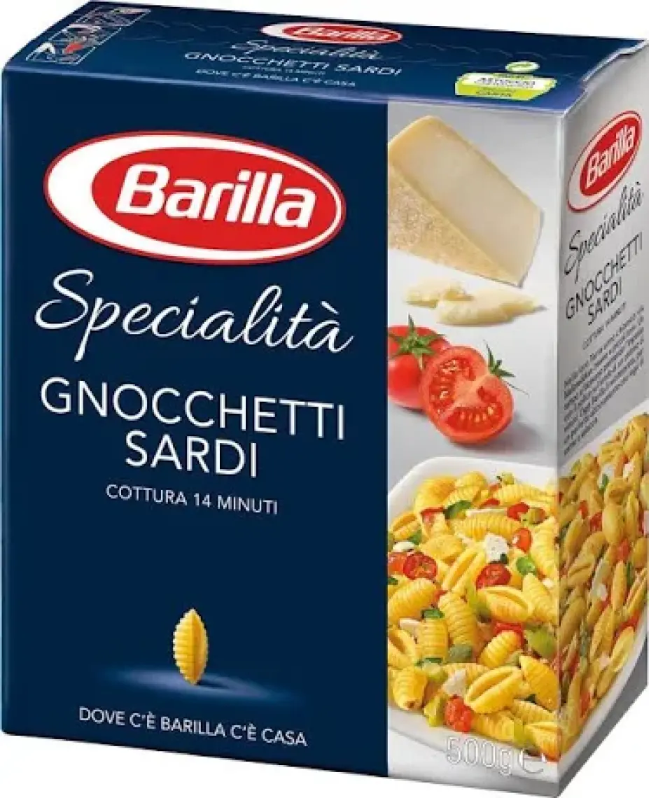 Barilla Deniz Kabuğu/ Gnocchetti Sade Makarna 500 Gr