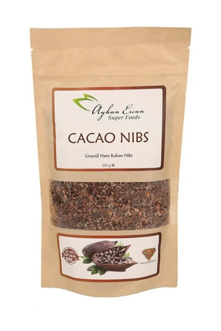 Ayhan Ercan Cacao Nibs Granül Ham Kakao Nibi 200 G