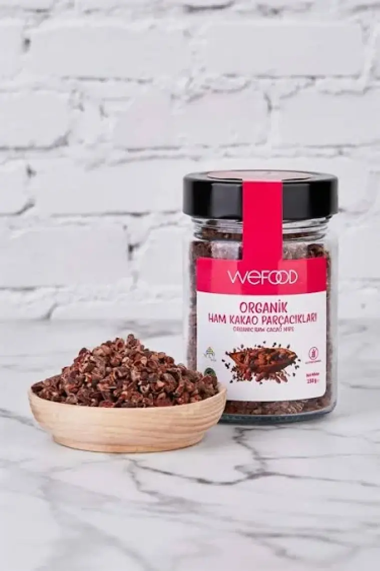 Wefood Organik Ham Kakao Parçacıkları 150 gr 8681749104246