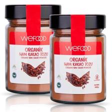 Organik Ham Kakao Tozu 140 gr 2'li