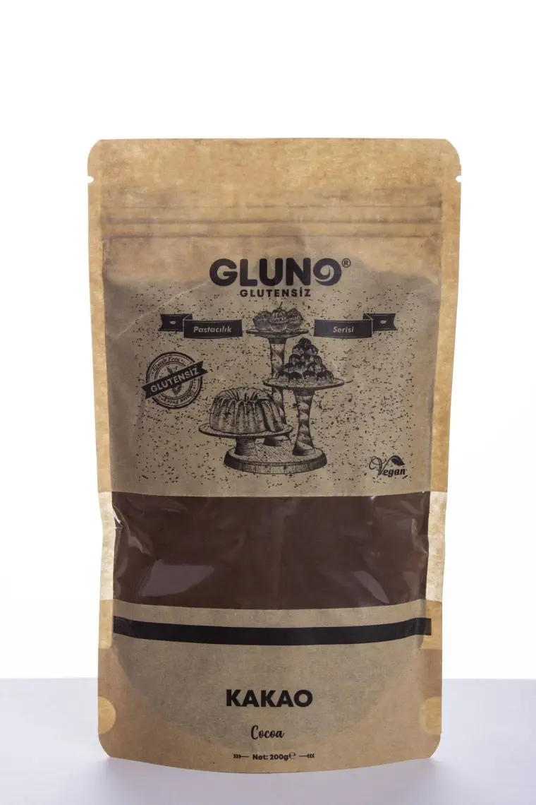 Gluno Glutensiz Kakao 200 gr