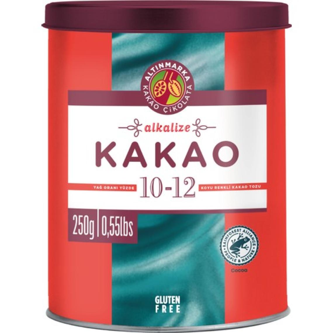 Altınmarka Teneke Kakao Tozu S9 %10-12 Yağ 250 gr
