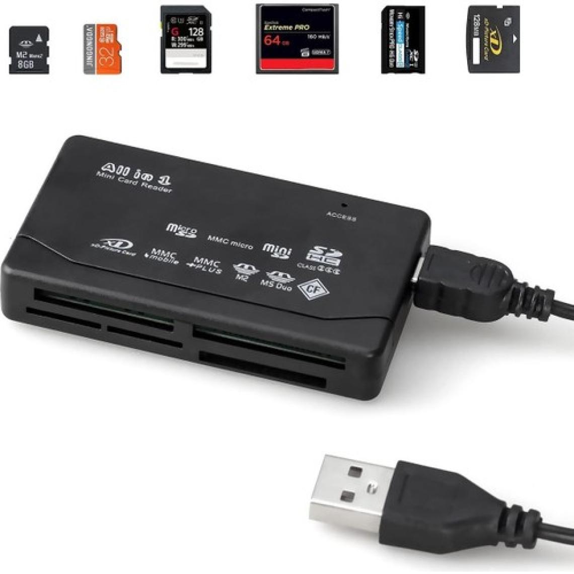 Daytona All In One USB 2.0 Reader & Writer – Sd - Microsd –  Cf - Ms/ms Pro / Ms Duo Kart Okuyucu