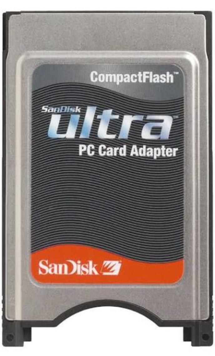 Sandisk PCMCIA-CF Compact Flash Adaptör