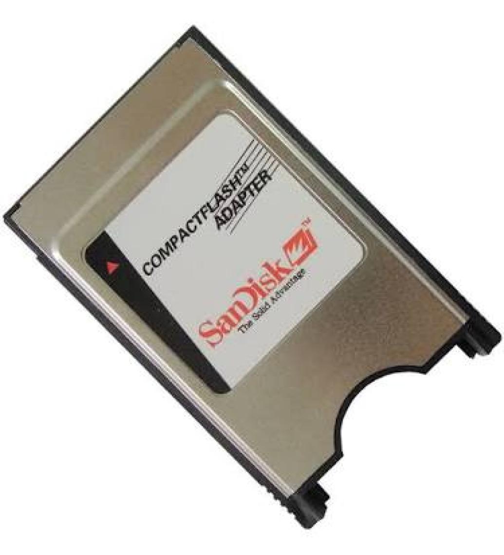 Sandisk PCMCIA-CF Compact Flash Adaptör