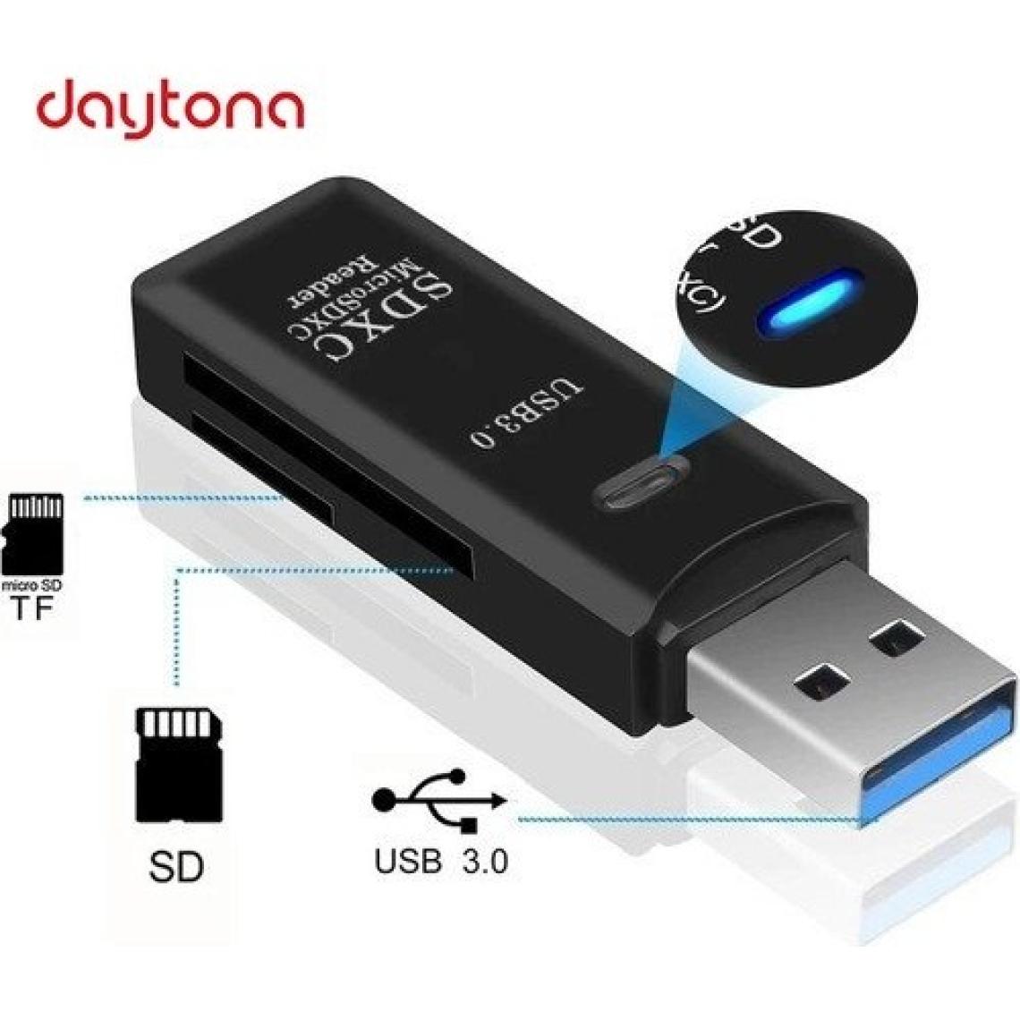 Daytona NO143 USB 3.0 To Sd/micro Sd Kart Okuyucu Çevirici Adaptör ( 2 ADET)