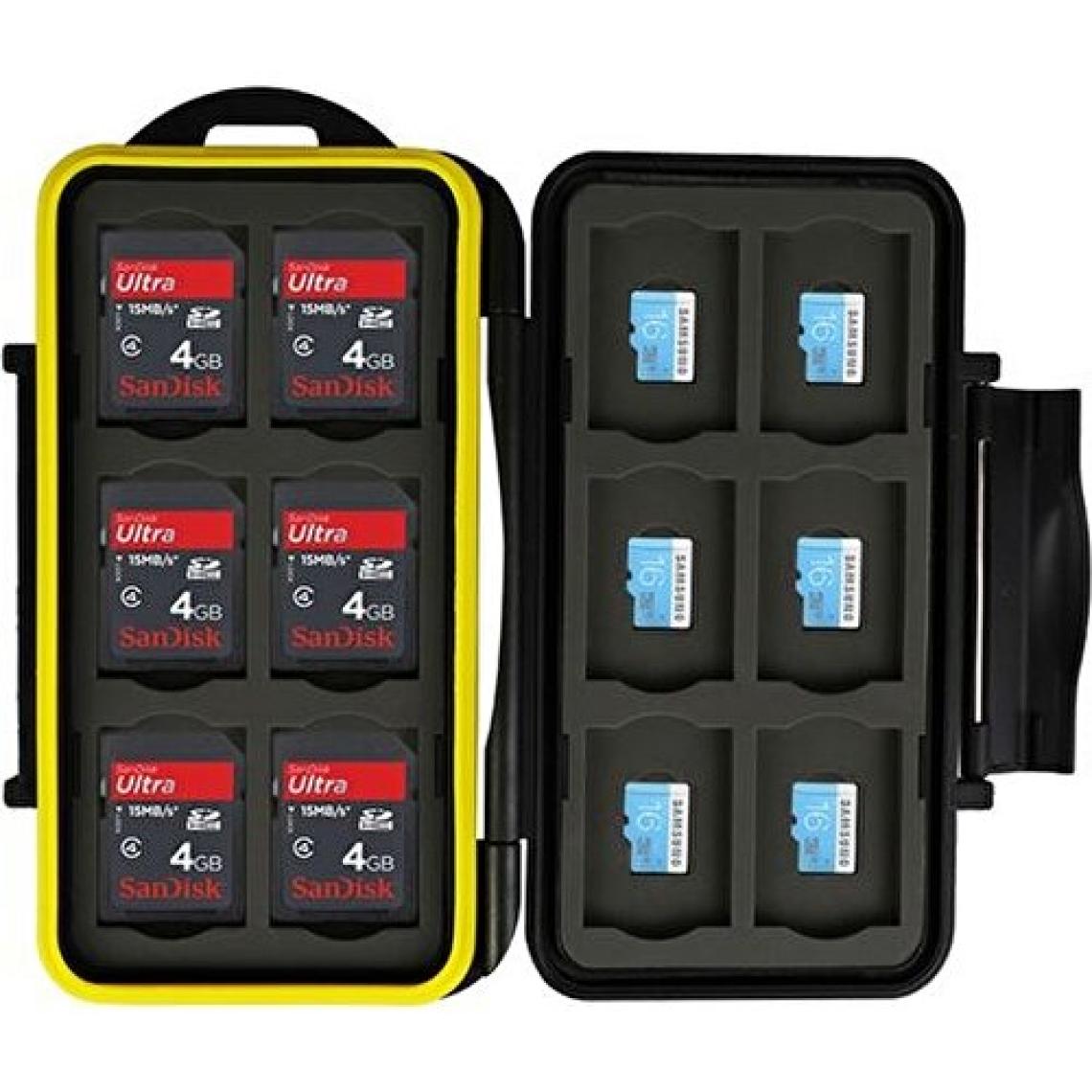 Jjc MC-SDMSD24 Sd ve Micro Sd Hafıza Kartları Için Muhafaza Kabı
