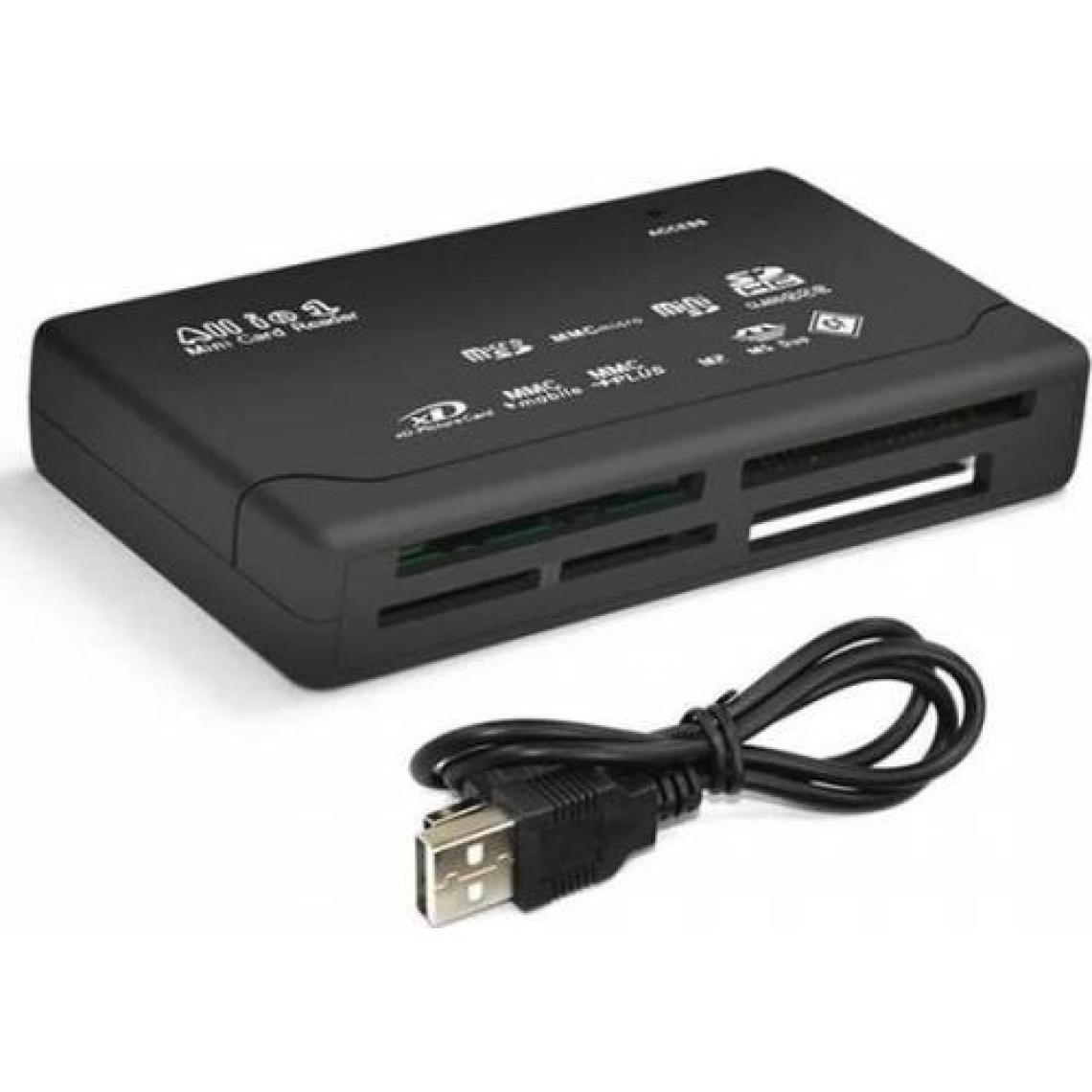 Molix MX-550 Çoklu Kart Okuyucu All In 1 Cf Micro Sd Sd Mini Sd Sd Hc Card Reader