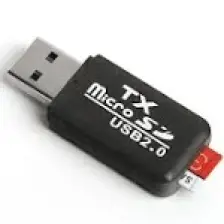 TX USB2.0 microSD Harici Kart Okuyucu - Siyah (TXACUCR204)