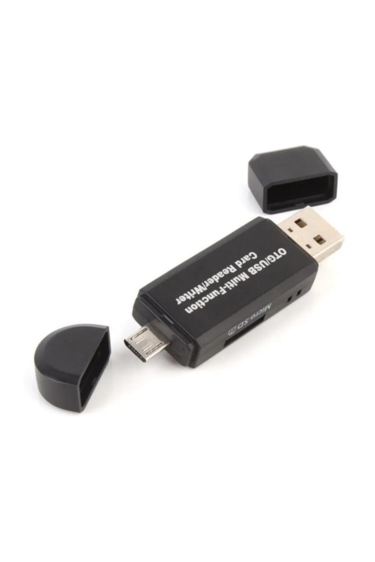 Cloody Micro Sd Otg USB Çoklu Kart Okuyucu Telefon ve Bilgisayar Uyuml