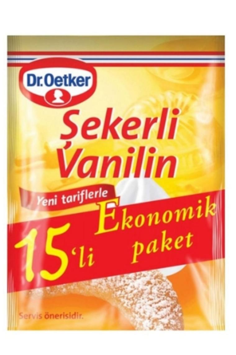 Dr Oetker Şekerli Vanilin 15-li