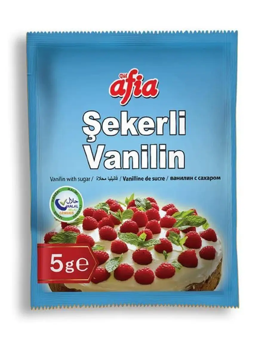 Afia Şekerli Vanilin 5 gr 15'li