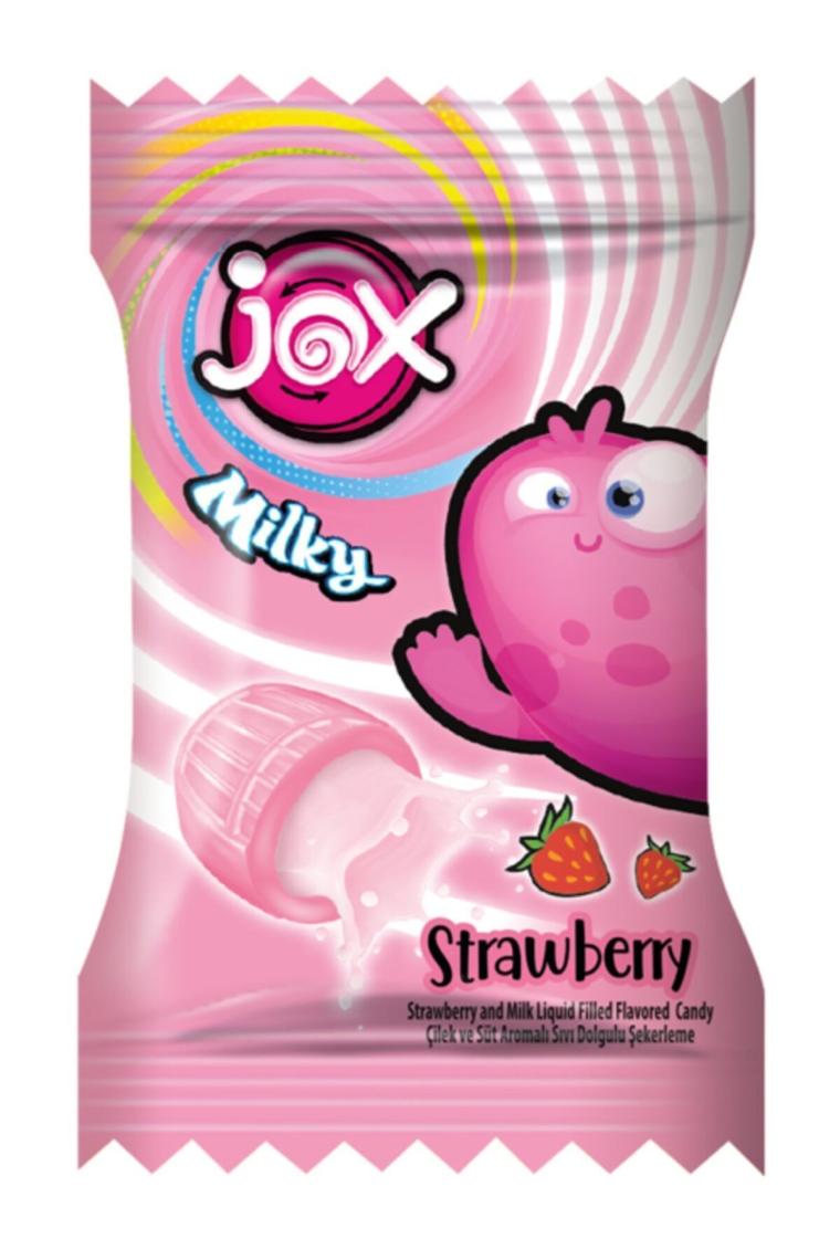 Milky Süt Ve Meyve Aromalı Sıvı Dolgulu Bonbon Şekerleme (5gx200adet)