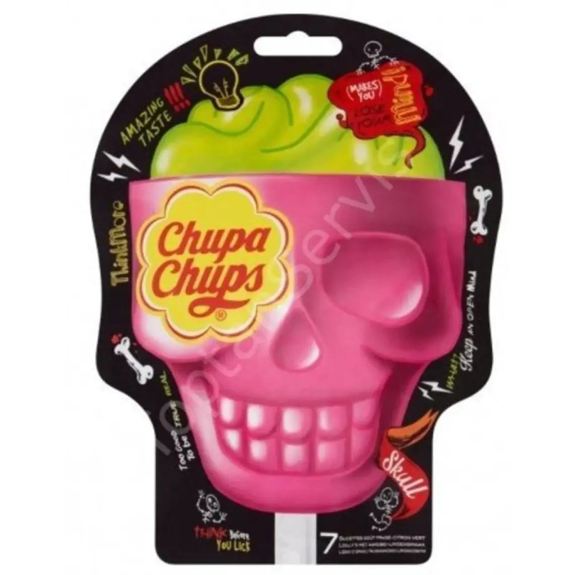Vivident Chupa Chups Skull Lolipop 25 Adet