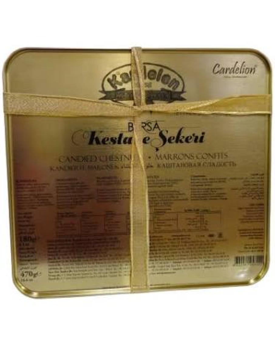 Kardelen Metal Marrons Confits 470 gr