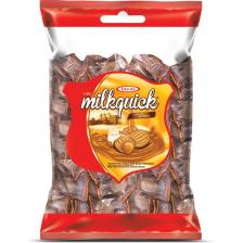 Tayaş Milkquick Karamel Sosu Dolgulu Sütlü Bonbon Sert Şeker 1 kg Poşet