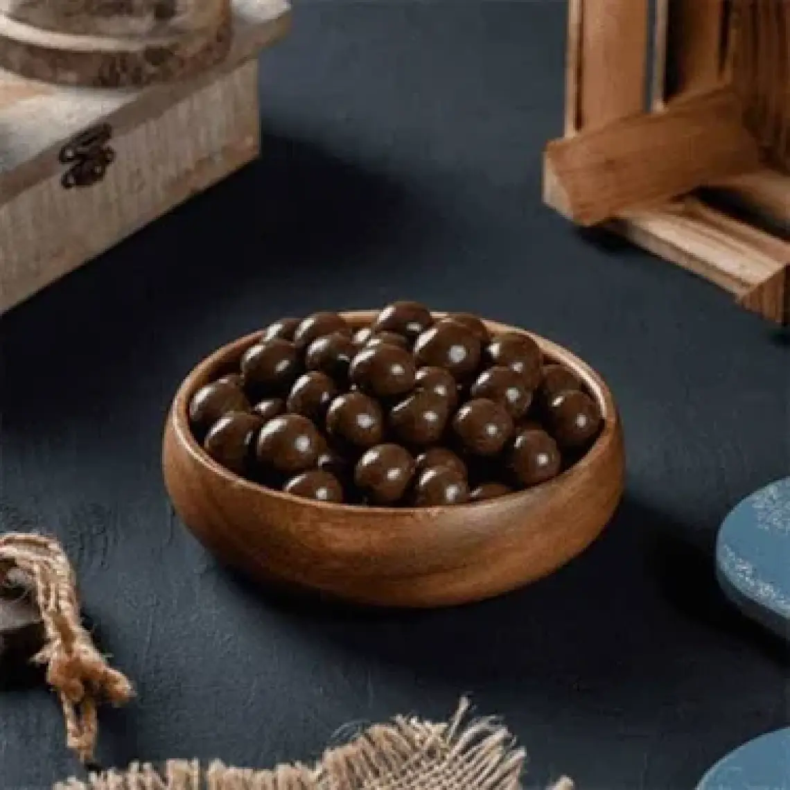 Halktan Draje Çikolatalı Fındıklı Sütlü 250 gr