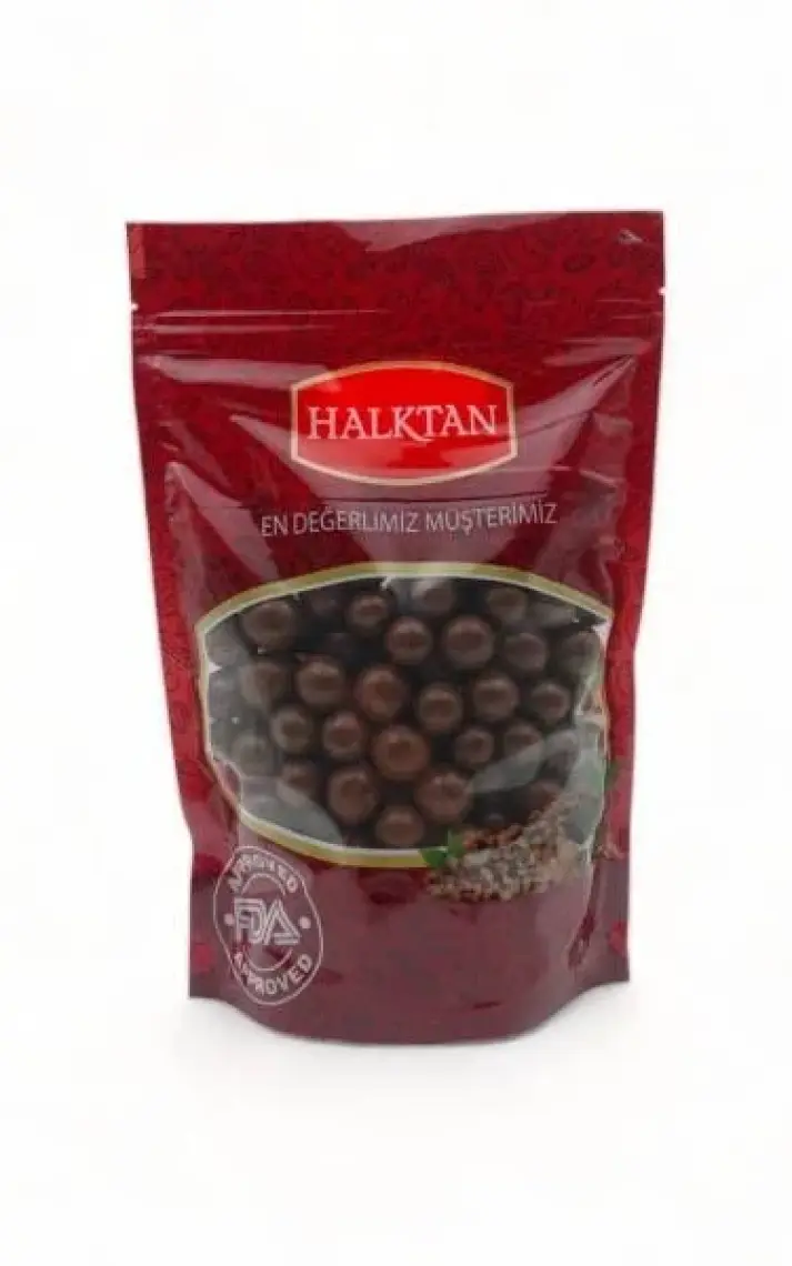 Halktan Draje Çikolatalı Fındıklı Sütlü 250 gr