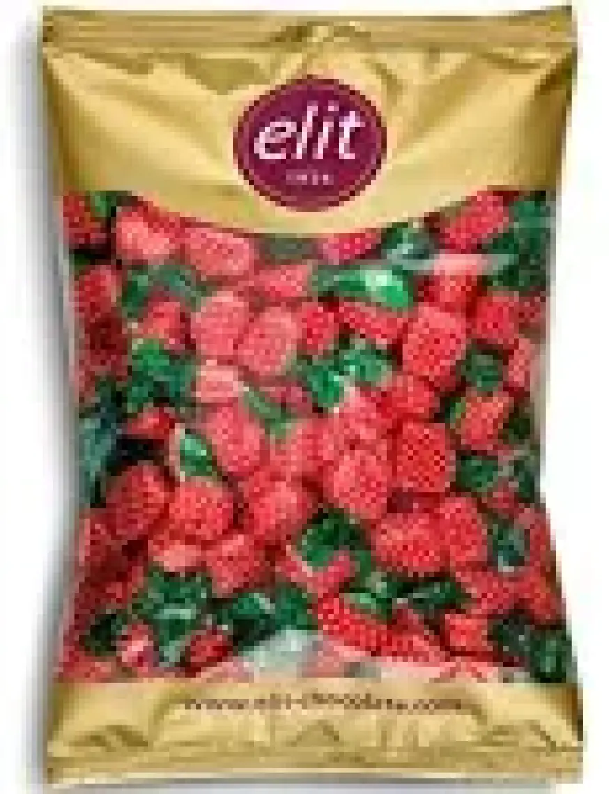Elit Çilek Dolgulu Bonbon Şeker 1kg Glutensiz