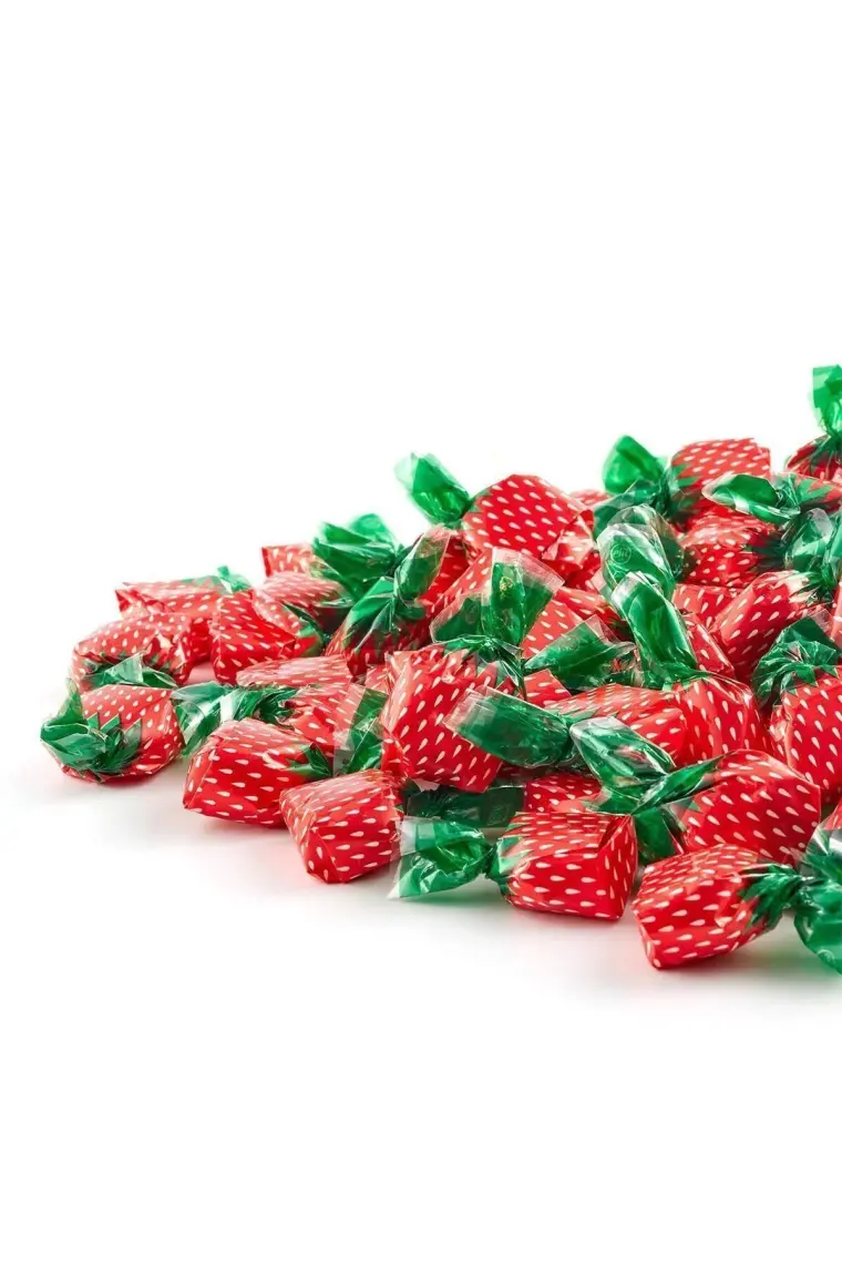 Elit Çilek Dolgulu Bonbon Şeker 1kg Glutensiz