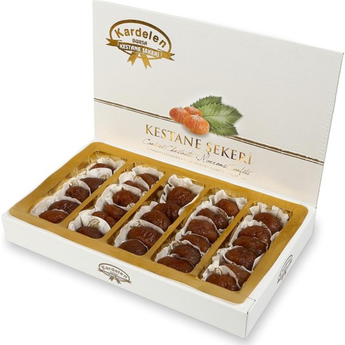Kardelen Orta Boy Sade Kestane Şekeri 460 gr