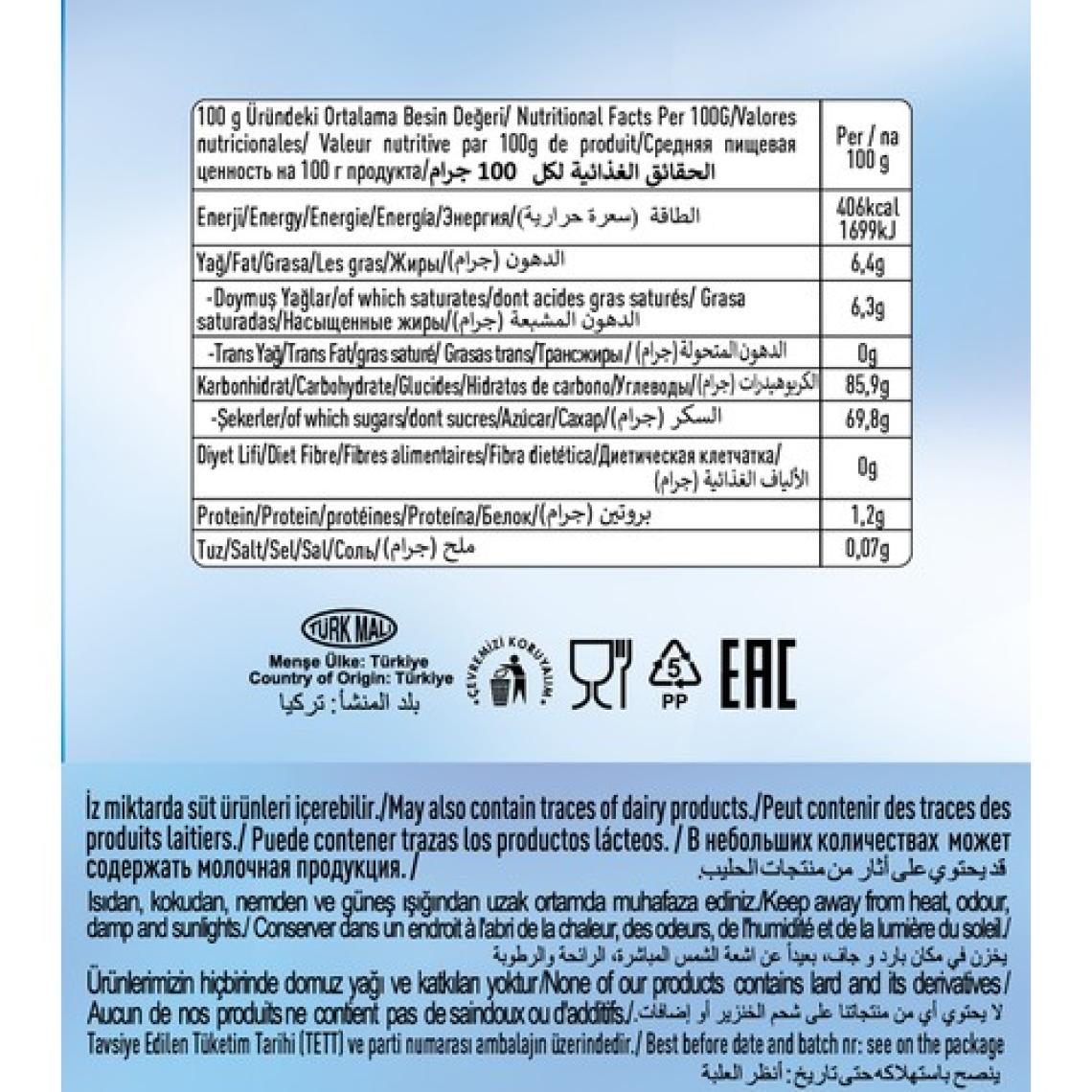 Tayaş Damla Karışık Meyveli Yumuşak Şeker 1 Kg