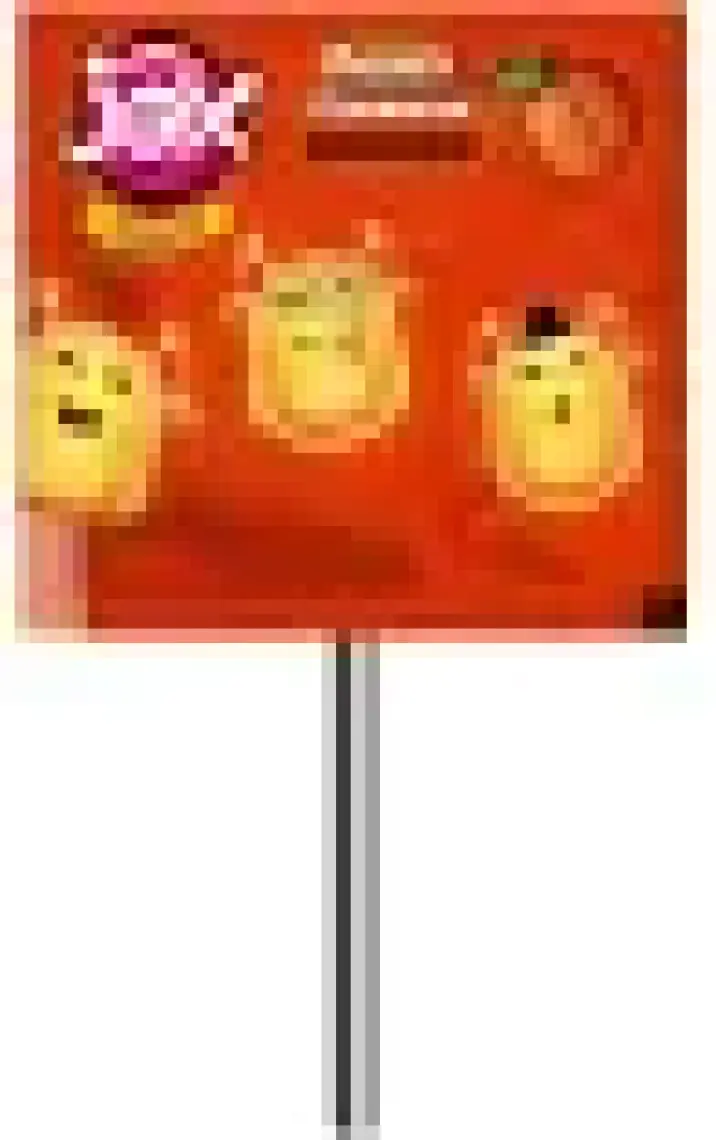 Jox Flat Kabartmalı Yüz İfadeli Çilek-Kola-Şeftali-Elma Aromalı Lolipop Şekerleme 6,2 gr x 150 adet