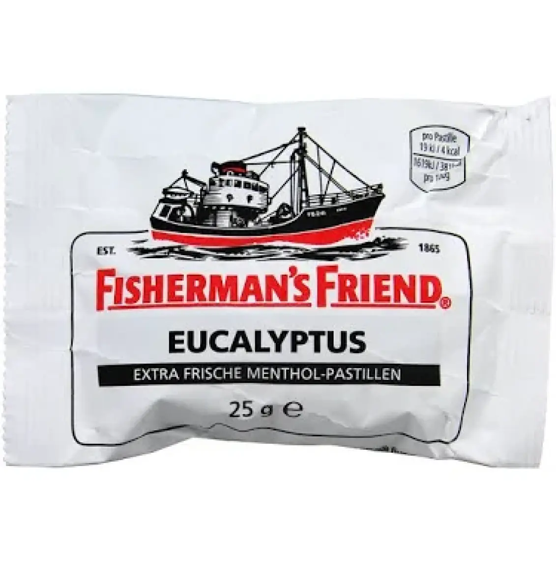 Fisherman's Friends Eucalyptus  Extra Fresh  Menthol 25 gr