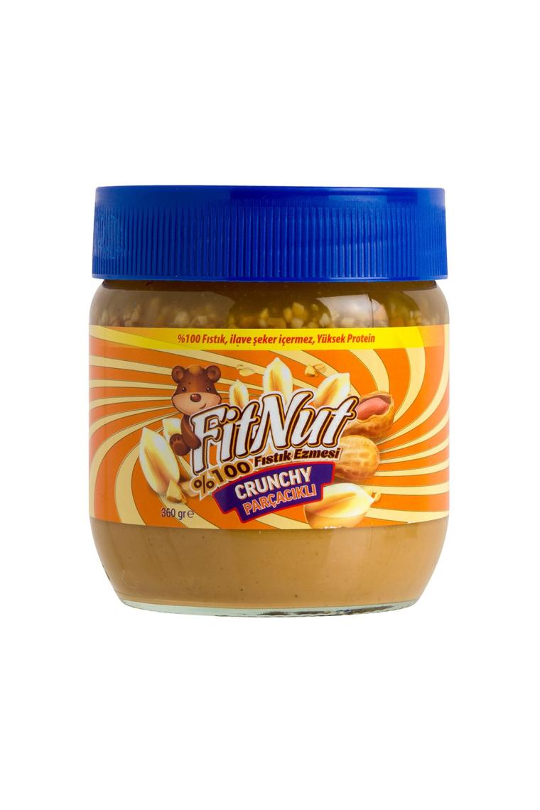 Crunchy FitNut Fıstık Ezmesi-Parçacıklı-Net 360 gr