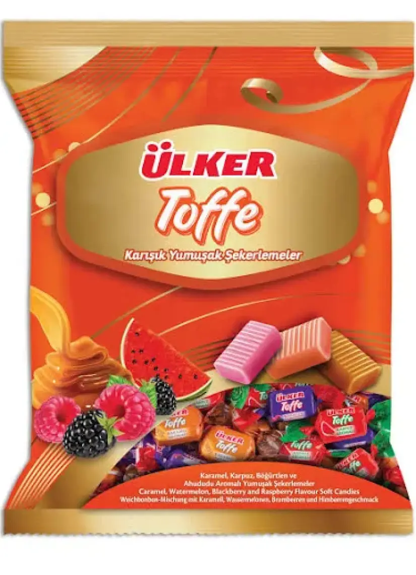 Ülker Karışık Mevyeli Dolgulu Toffe Şekerleme 350 gr