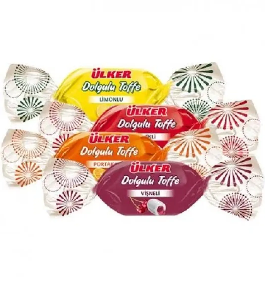 Ülker Karışık Mevyeli Dolgulu Toffe Şekerleme 350 gr