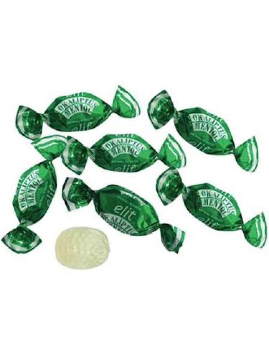 Elit Mentollü Okaliptus Bonbon Şeker 1kg Glutensiz