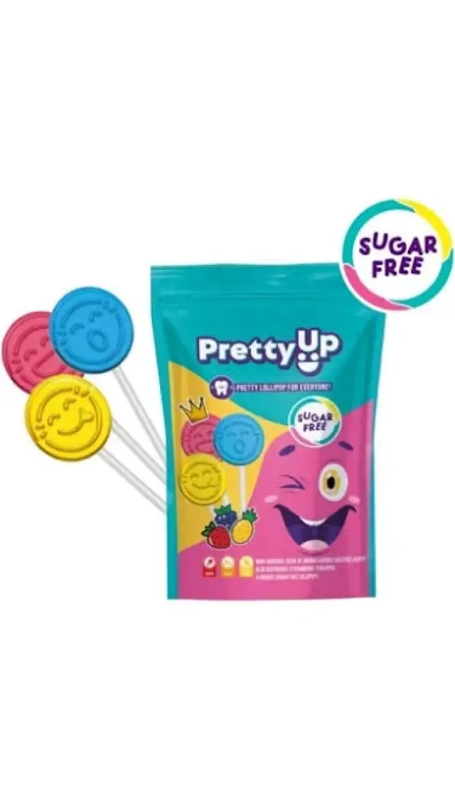 Pretty Up Şekersiz Lolipop 5.5g x 10 adet