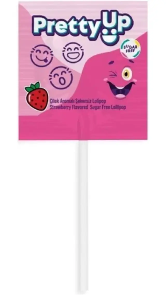 Pretty Up Şekersiz Lolipop 5.5g x 10 adet