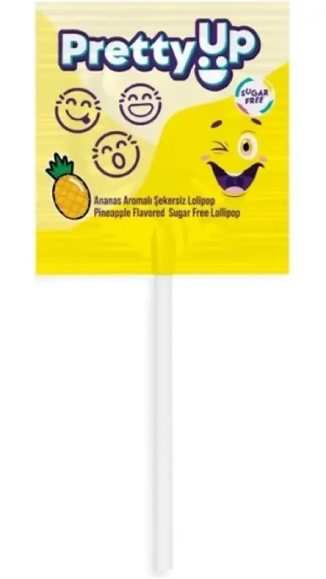 Pretty Up Şekersiz Lolipop 5.5g x 10 adet