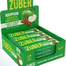 Züber Elmalı ve Tarçınlı Meyve Bar 40gr  X 12 Adet