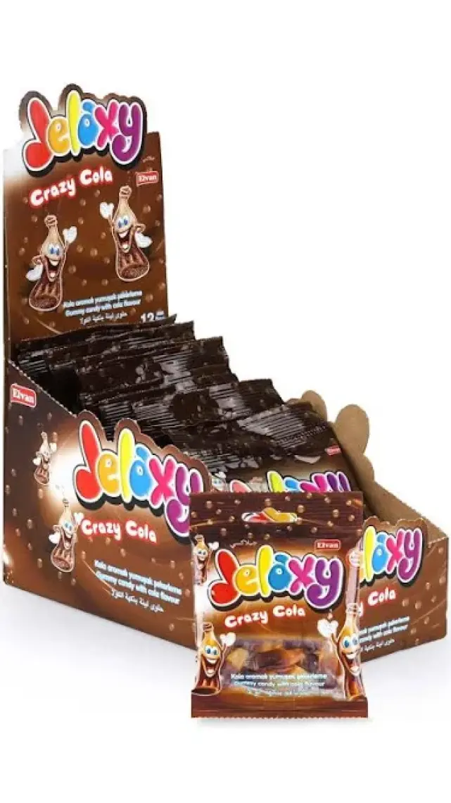Jelaxy Cola (Kola) Yumuşak Şeker 80 Gr. (1 Paket)